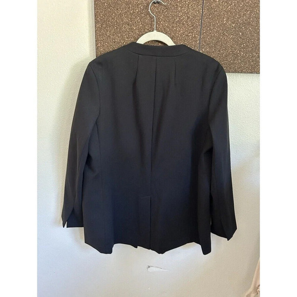 Spanx The Perfect Collarless Womens Blazer Black L - Picture 6 of 11